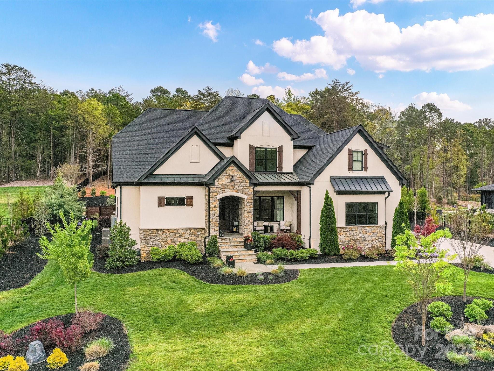 2954 Holbrook Road Fort Mill, SC 29715 - Photo 41 of 47 a front view of house with yard and green space