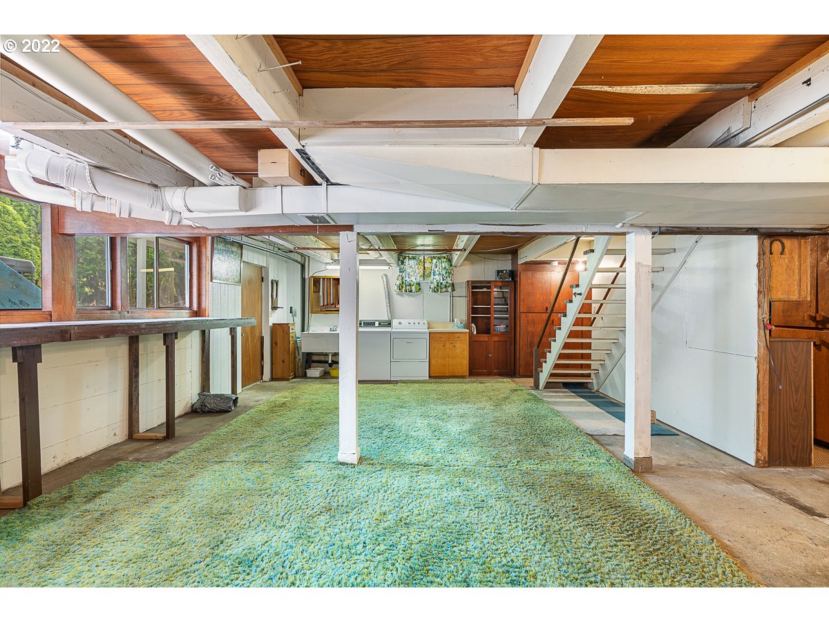 9020 Southwest Terwilliger Boulevard Portland, OR 97219 - Photo 18 of 31 a view interior of a house with a yard