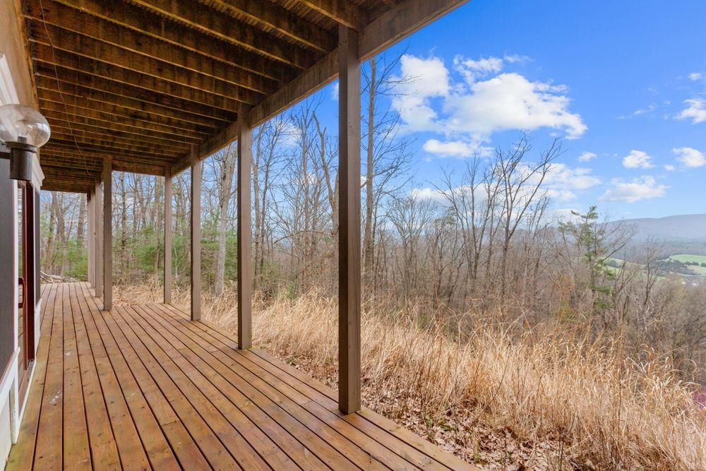 9586 Brunk Spring Lane Broadway, VA 22815 - Photo 49 of 58 a view of backyard with cabin