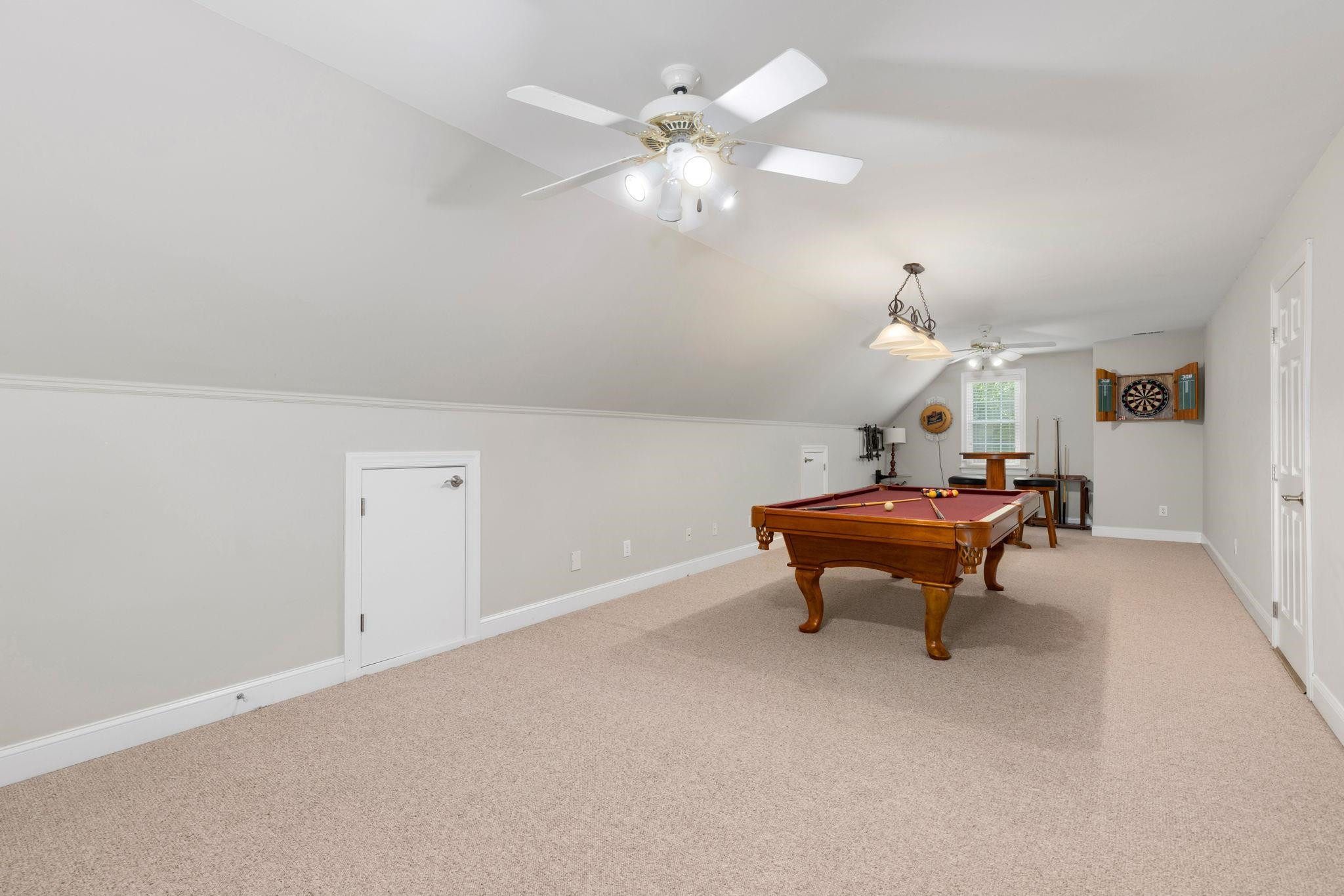 111 Raphael Drive Cary, NC 27511 - Photo 45 of 54 3rd Floor finished Recreation Room with Attached Storage