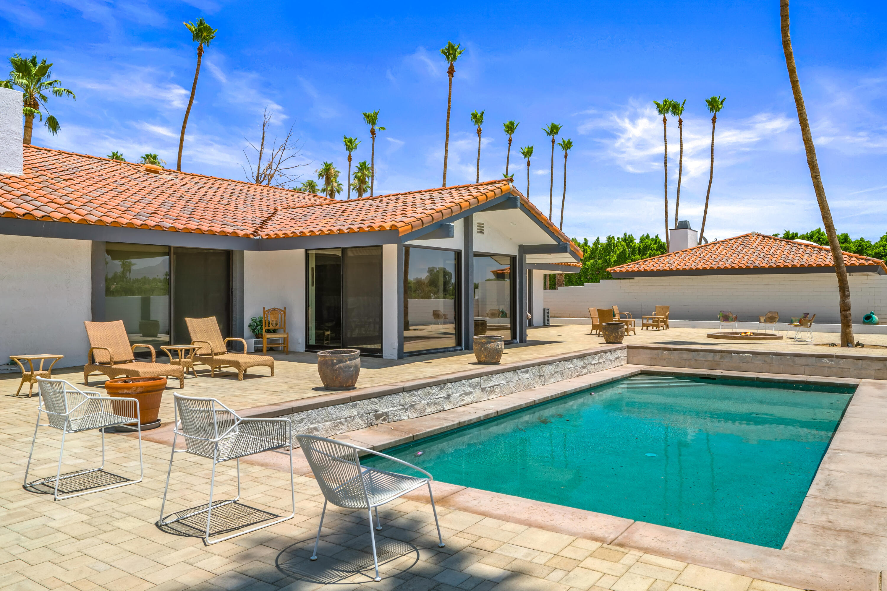 401 Iris Lane Rancho Mirage, CA 92270 - Photo 61 of 87 a view of a kitchen with a patio