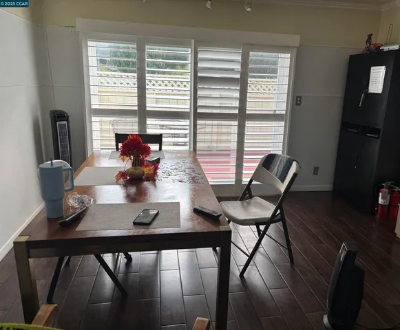 a view of a workspace with a window