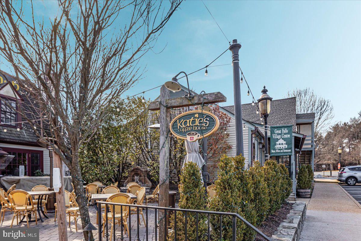 532 Walker Road Great Falls, VA 22066 - Photo 101 of 109 Charming cafe with outdoor seating.