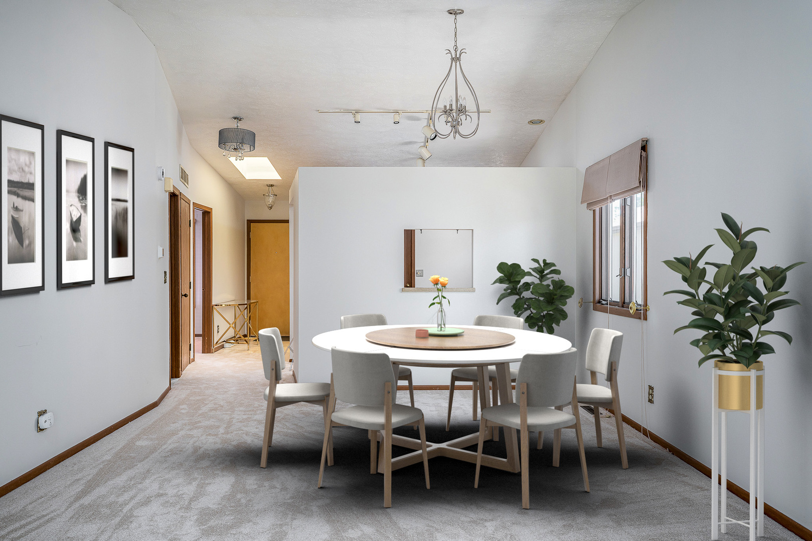 4231 26th Avenue Moline, IL 61265 - Photo 9 of 18 a view of a dining room with furniture and a chandelier