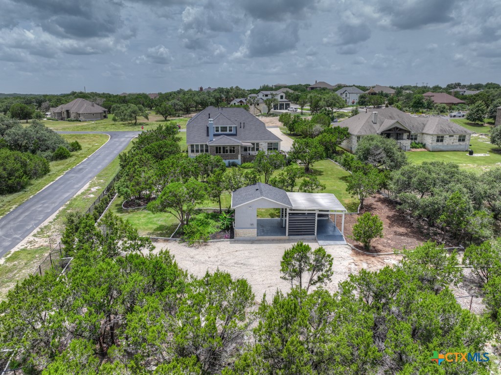 2194 Ranch Loop Drive New Braunfels, TX 78132 - Photo 45 of 48 an aerial view of house with a yard