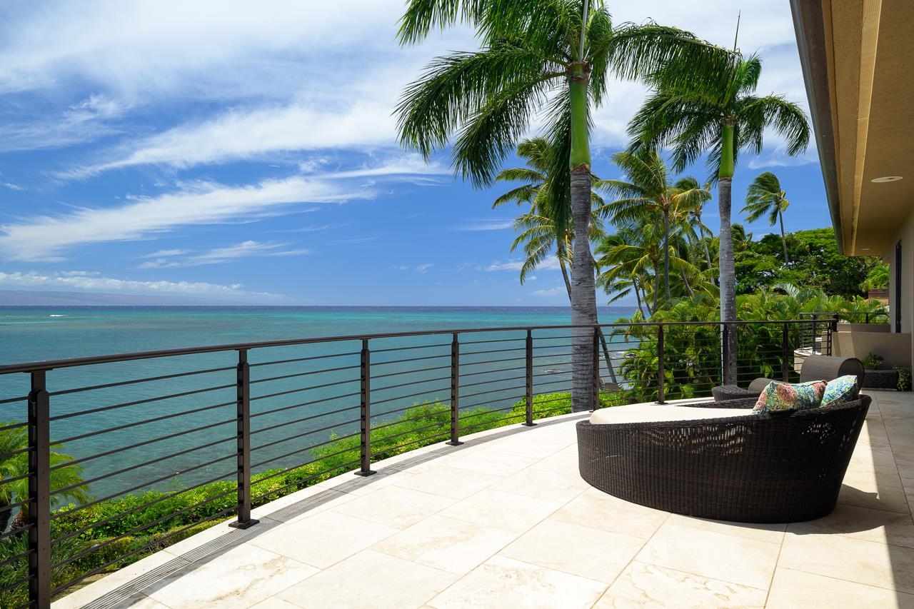4809 Lower Honoapiilani Road Lahaina, HI 96761 - Photo 25 of 49 a view of a couches on the roof deck
