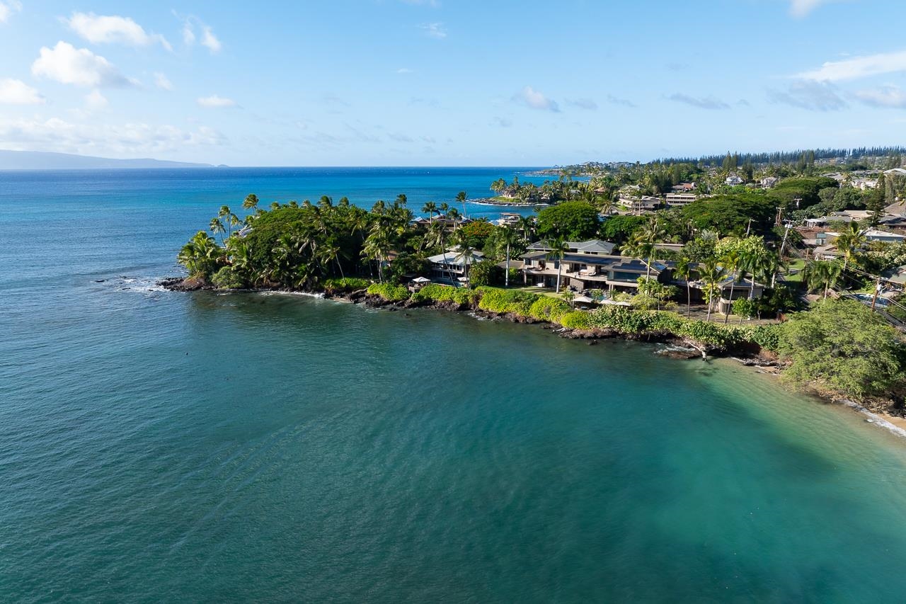 4809 Lower Honoapiilani Road Lahaina, HI 96761 - Photo 49 of 49 an aerial view of a houses with a lake view