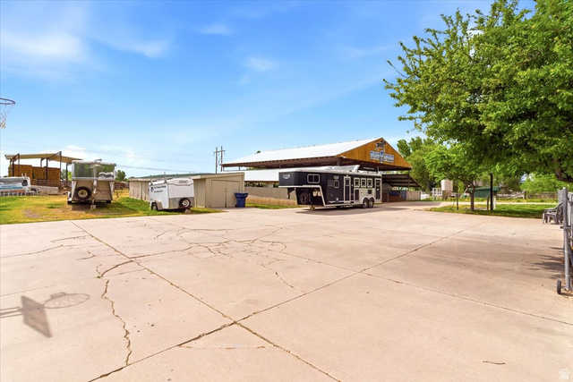 5321 South 3100th Street West Roy, UT 84067 - Photo 21 of 64 Expansive concrete pad providing substantial outdoor space