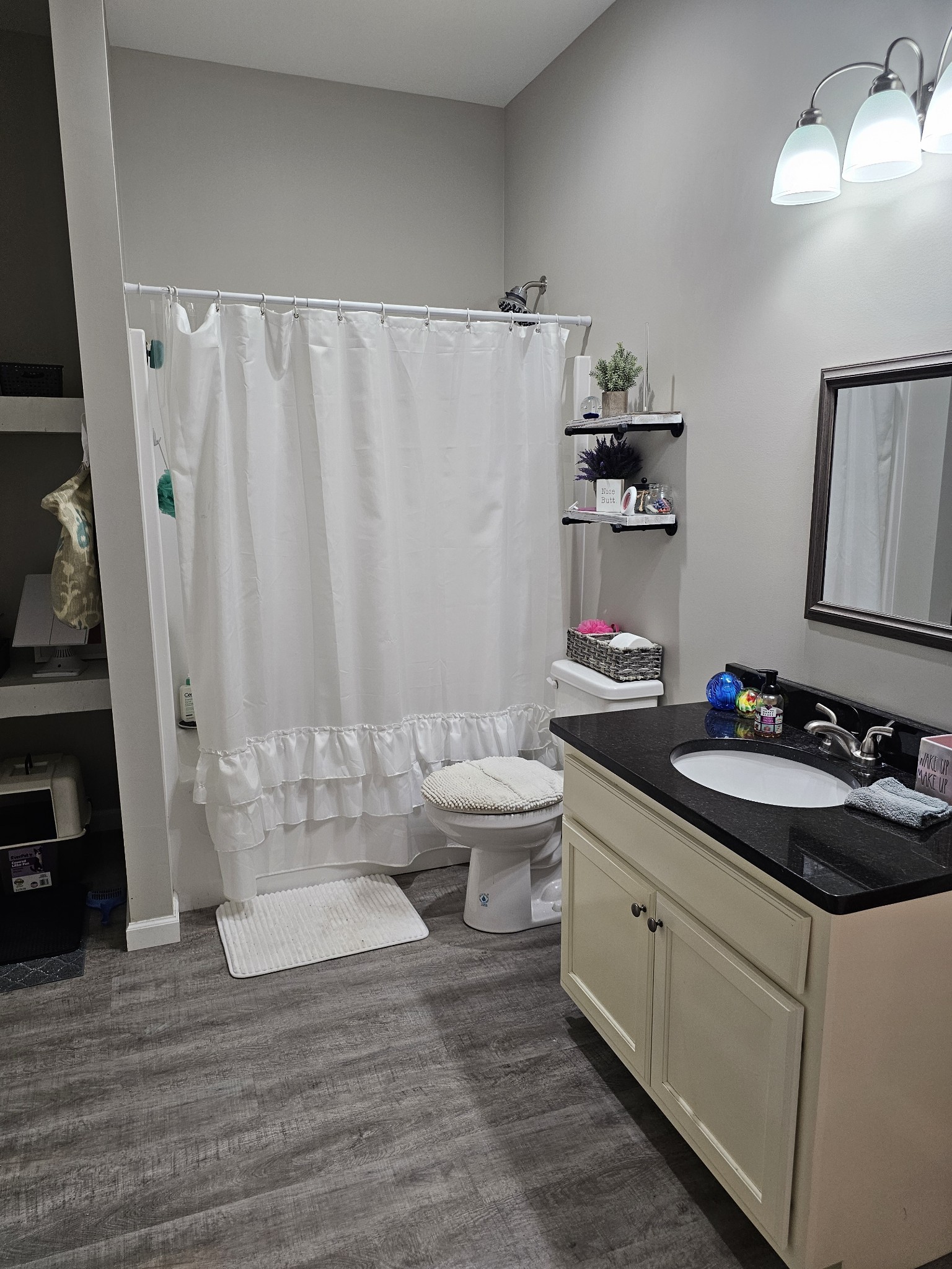 566 Tuck Road Lafayette, TN 37083 - Photo 42 of 55 Basement bathroom. Nice and spacious and well appointed.