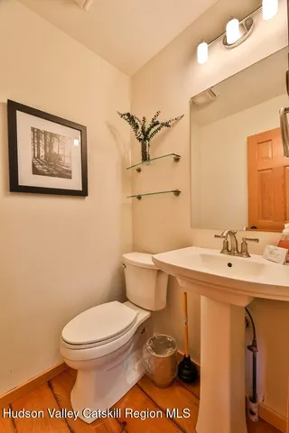 a door with a glass door