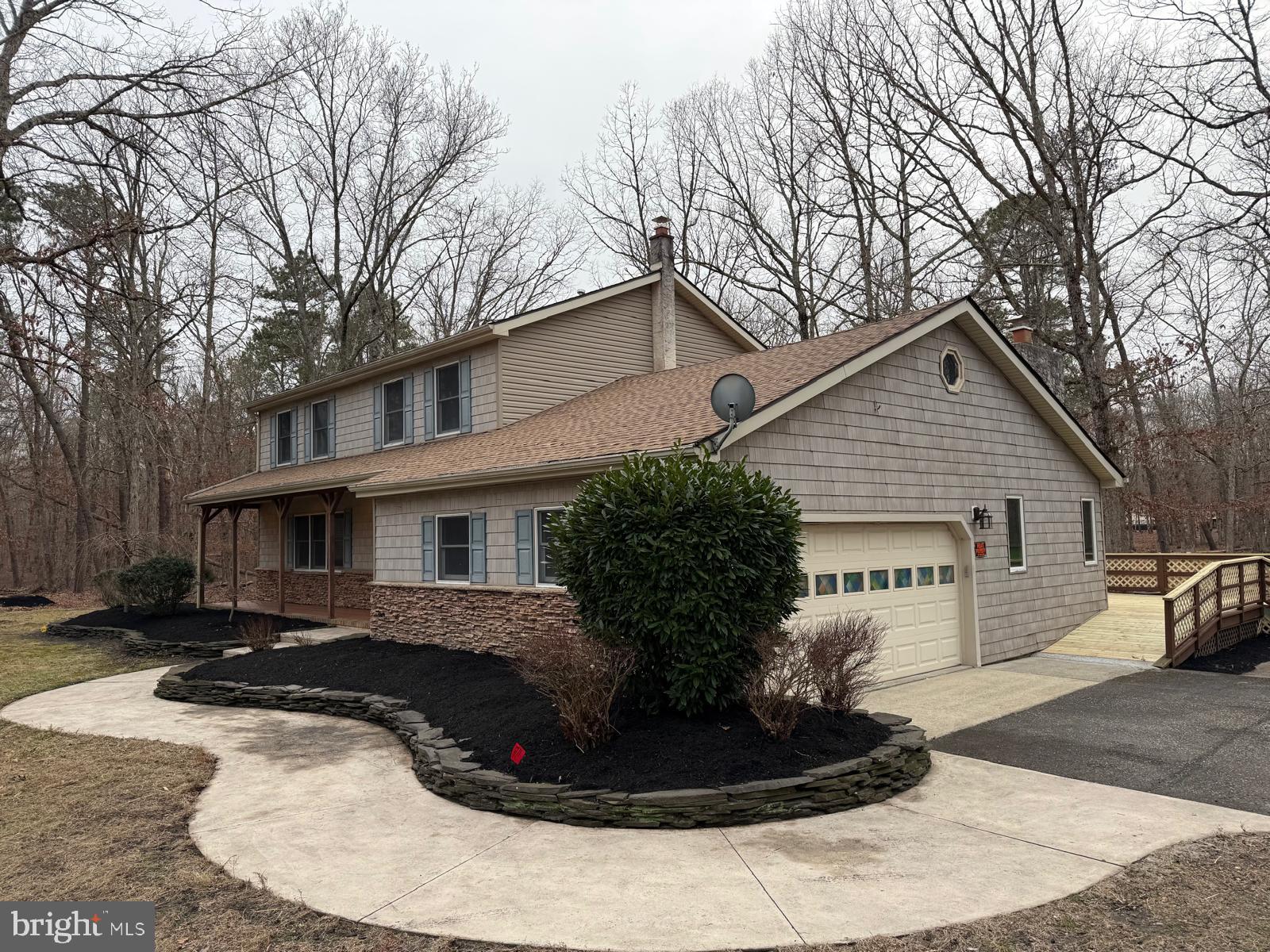 620 Columbia Road Egg Harbor City, NJ 08215 - Photo 24 of 53 a view of a house with a yard