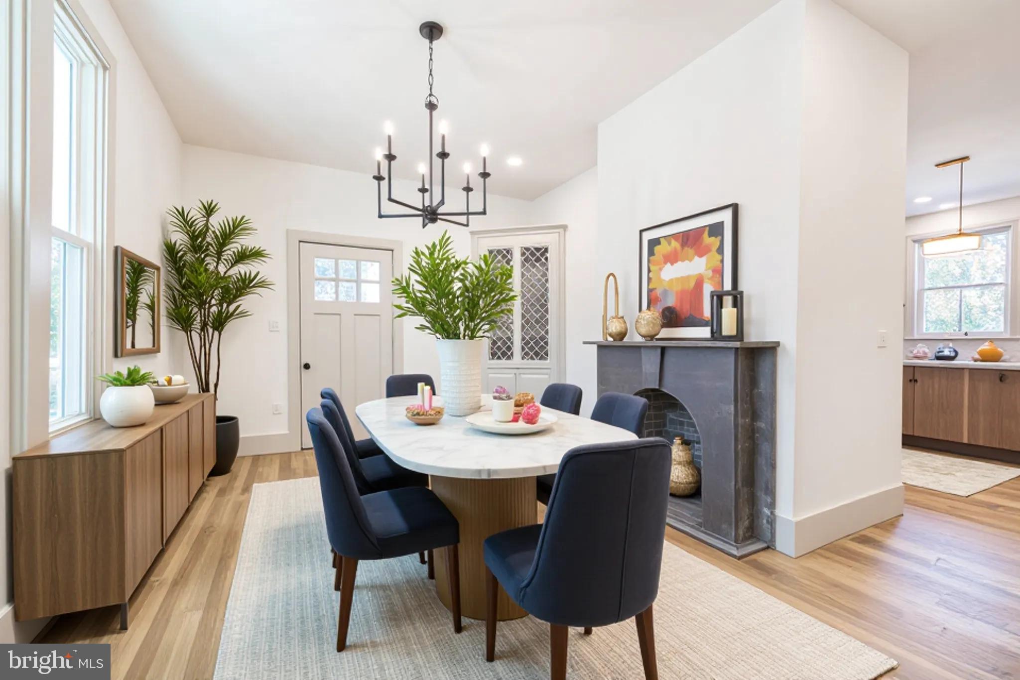 3860 Main Street Trappe, MD 21673 - Photo 10 of 58 a view of a dining room with furniture and wooden floor