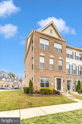 a front view of a building