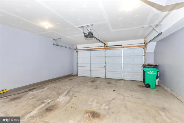 a white building with a outdoor space