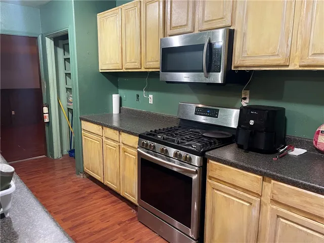 a room with storage and utility