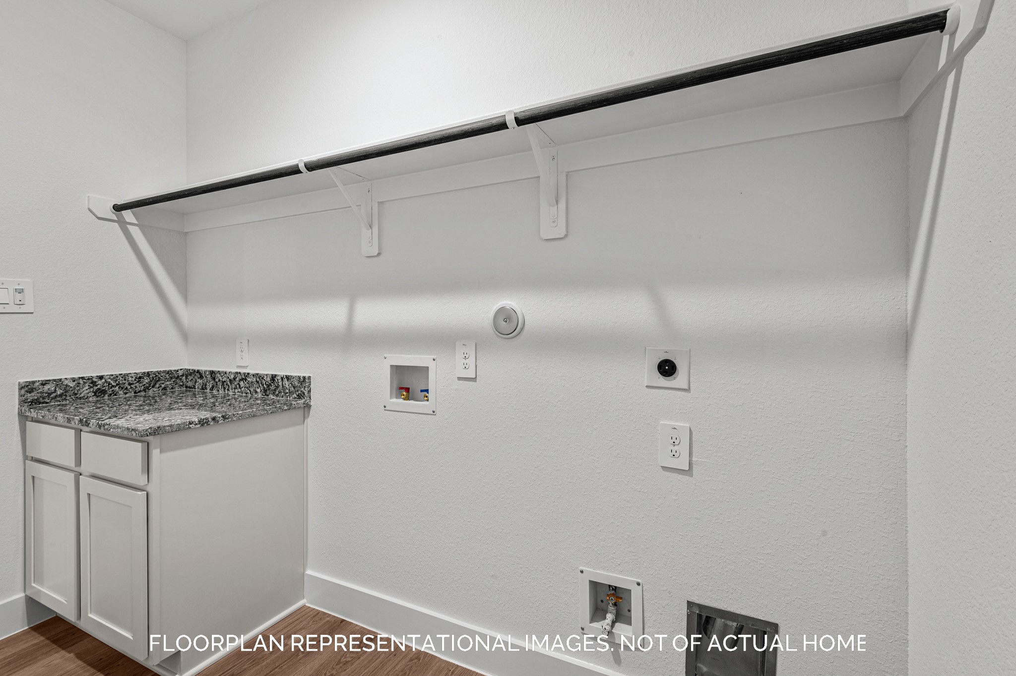 5707 Sunland Trail Fulshear, TX 77441 - Photo 12 of 21 a view of washer and dryer