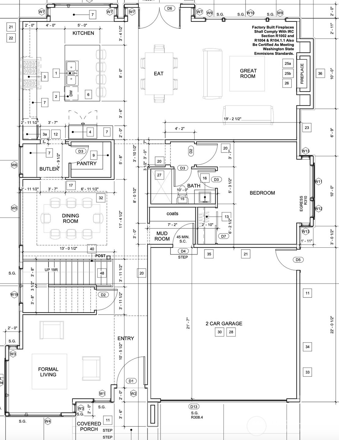 1013 North 32nd Street Renton, WA 98056 - Photo 2 of 3 a black and white photo of a picture of floor