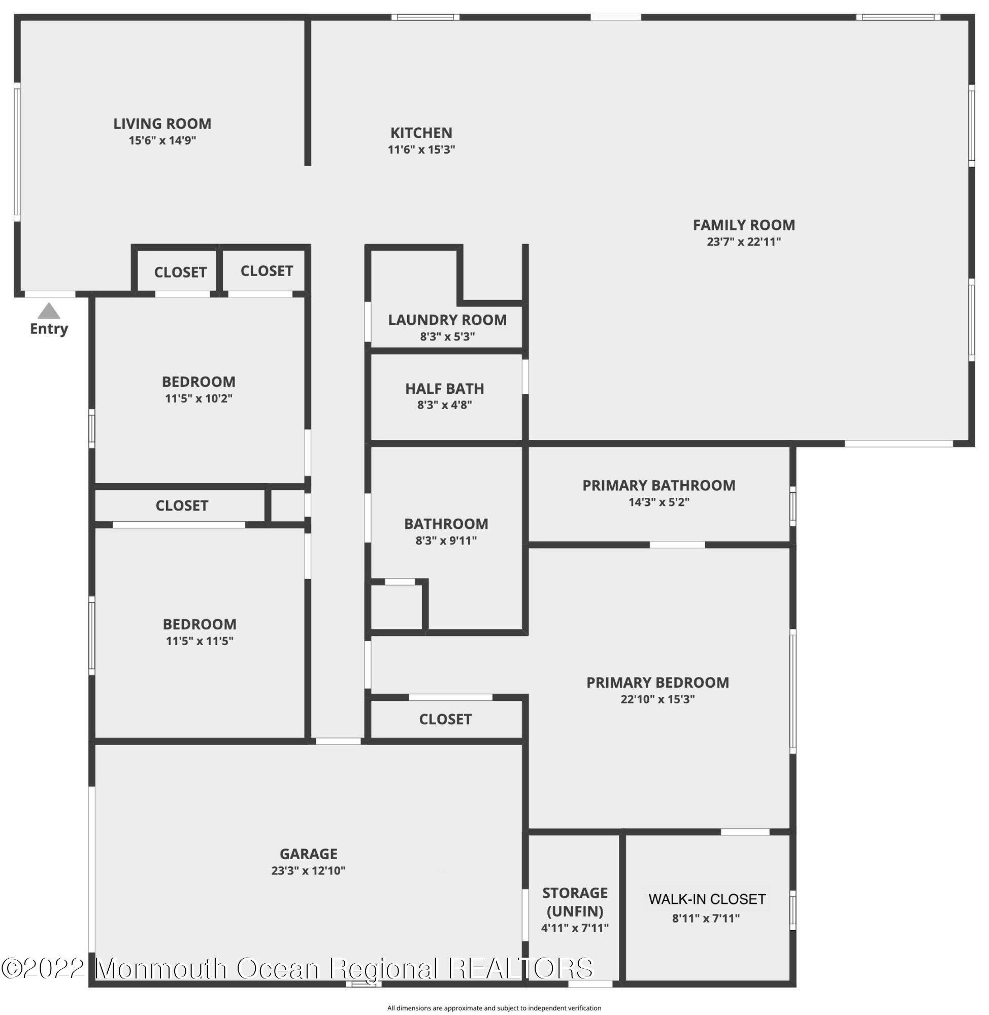 105 Whippany Road Barnegat, NJ 08005 - Photo 38 of 38 Floor Plan