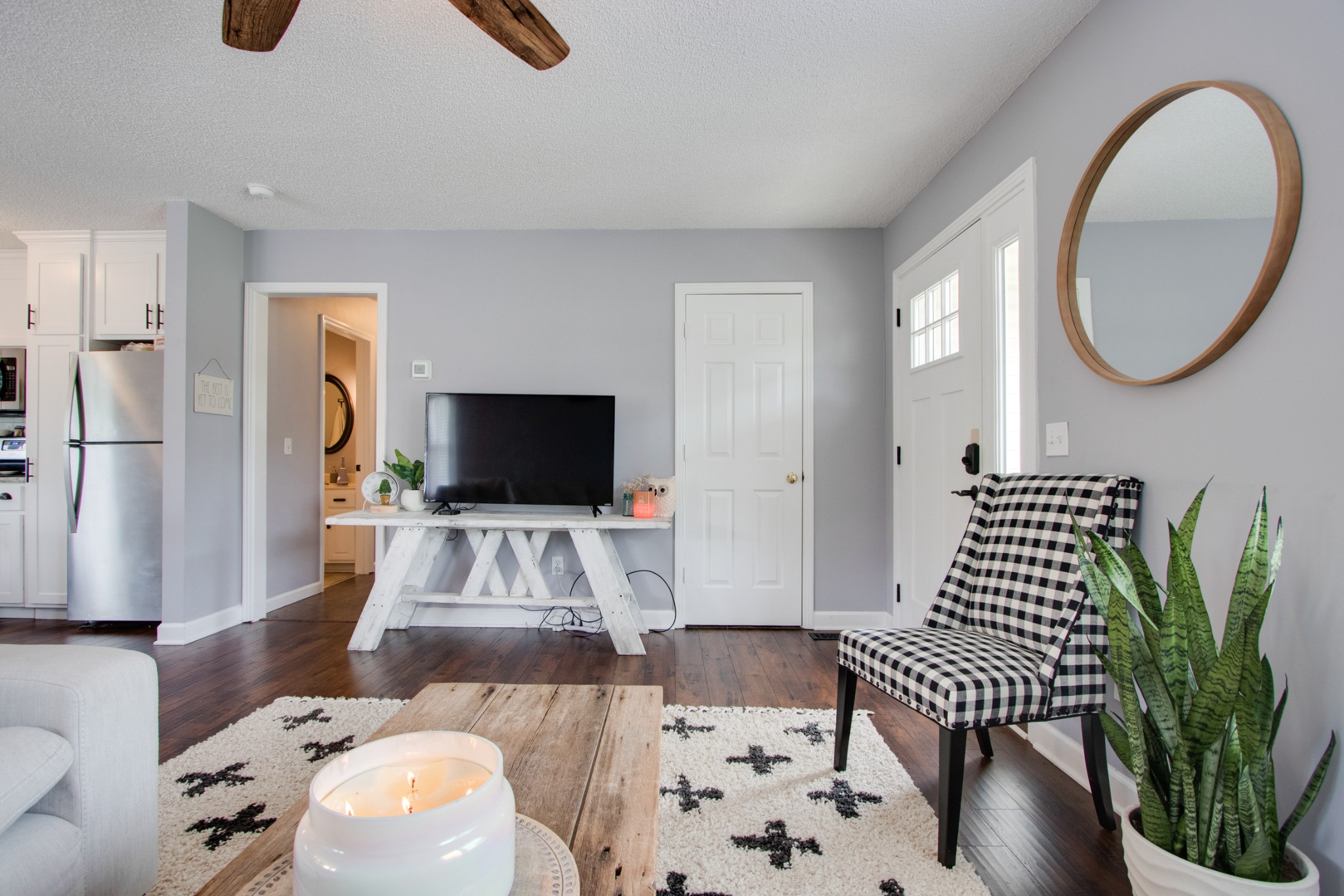 576 Bellwood Road Lebanon, TN 37087 - Photo 7 of 34 a living room with furniture and a flat screen tv