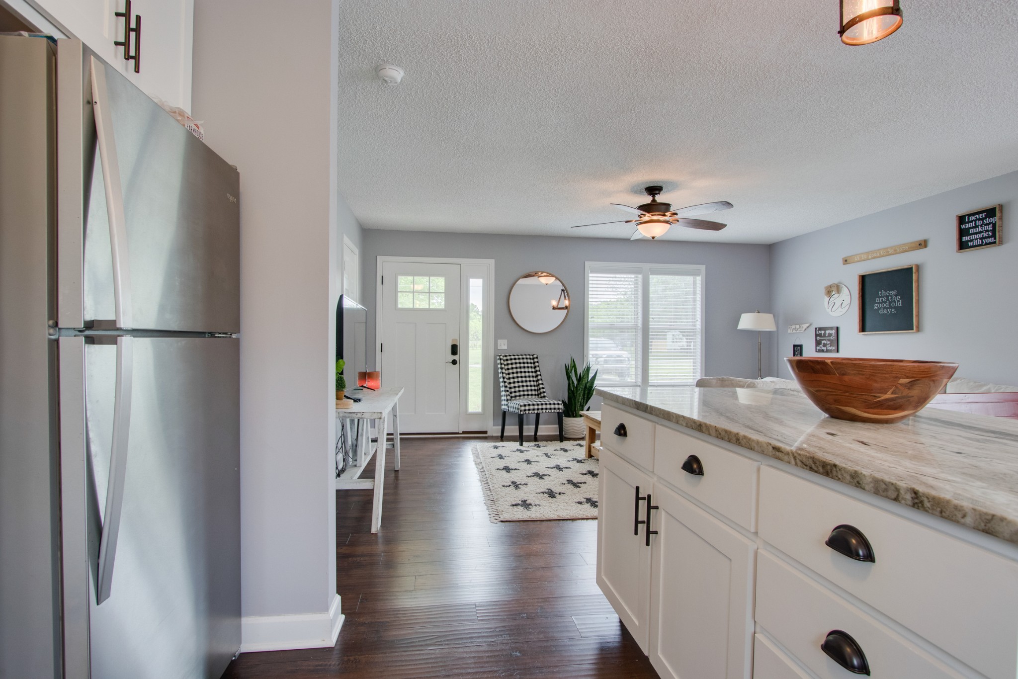 576 Bellwood Road Lebanon, TN 37087 - Photo 10 of 34 a kitchen with stainless steel appliances granite countertop a refrigerator and a stove