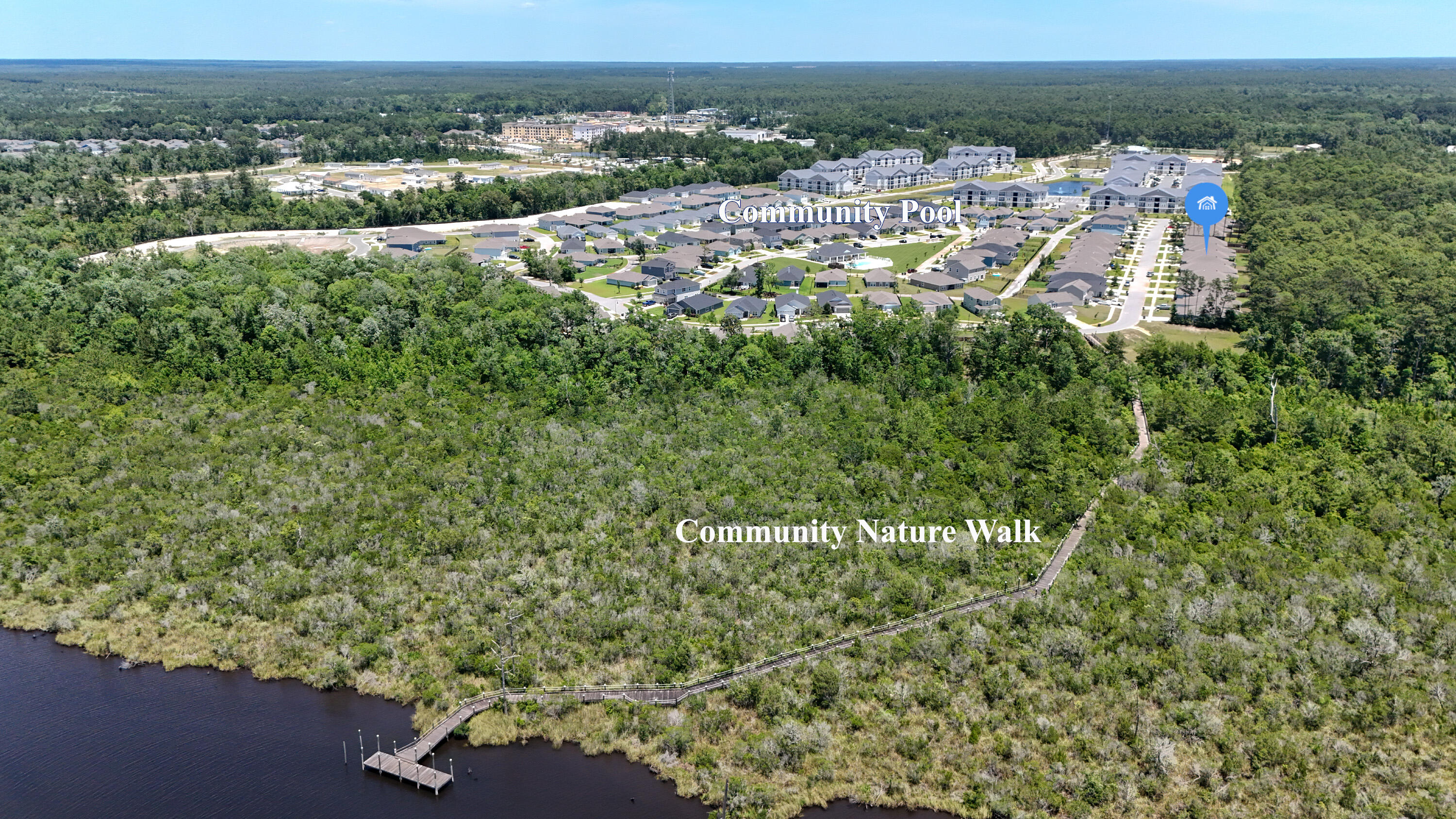 720 Riverwalk Circle Freeport, FL 32439 - Photo 5 of 50 a view of outdoor space and yard