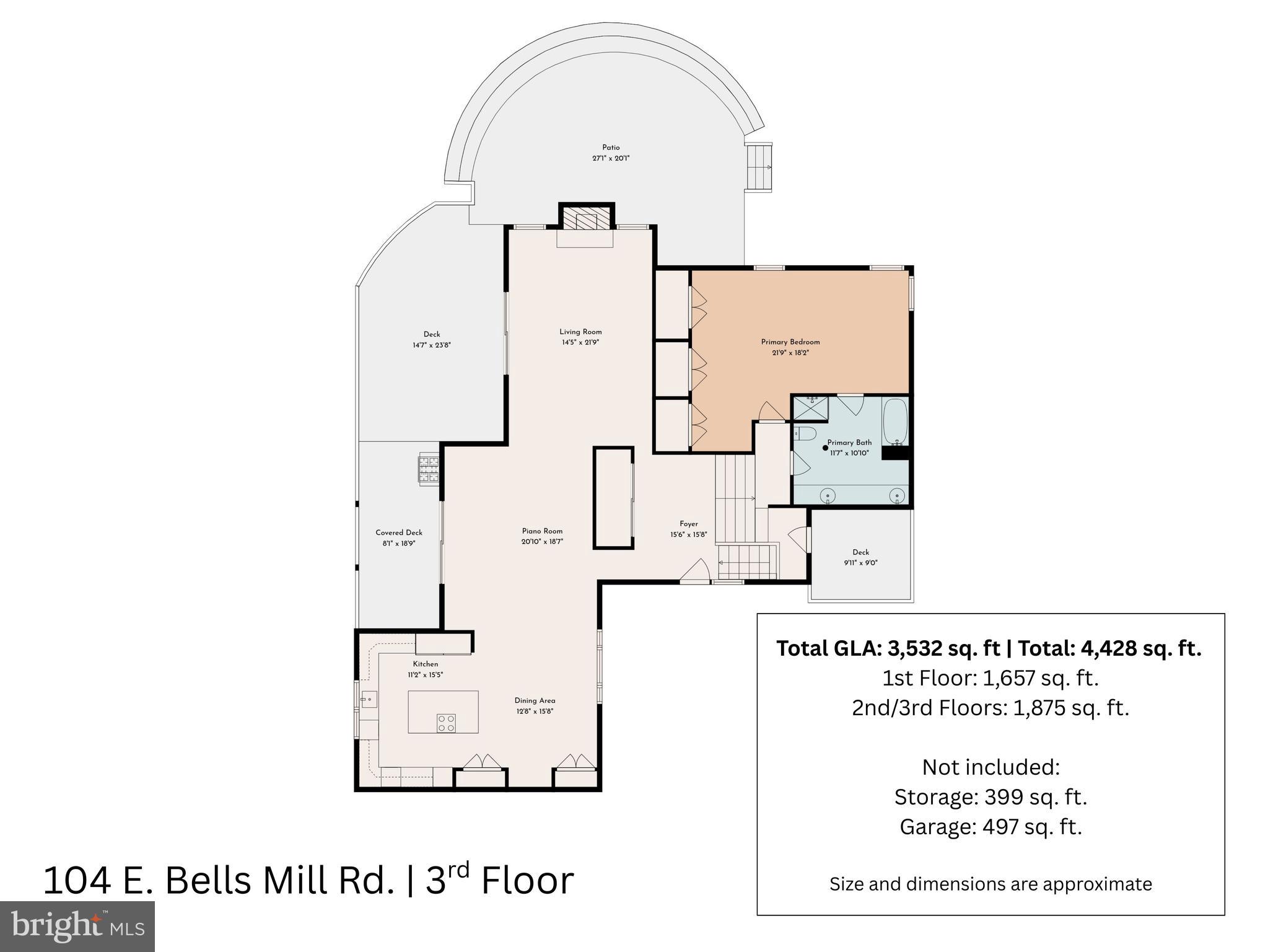 104 East Bells Mill Road Philadelphia, PA 19118 - Photo 39 of 40 104 E. Bells Mill Rd.
Floor 3
