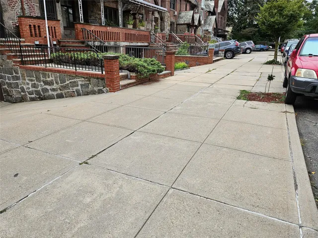 a view of front door with hallway