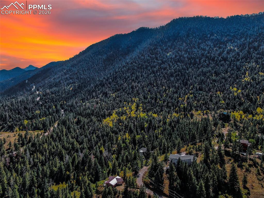 5265 Kulsa Road Cascade, CO 80809 - Photo 4 of 13 Property view of mountains