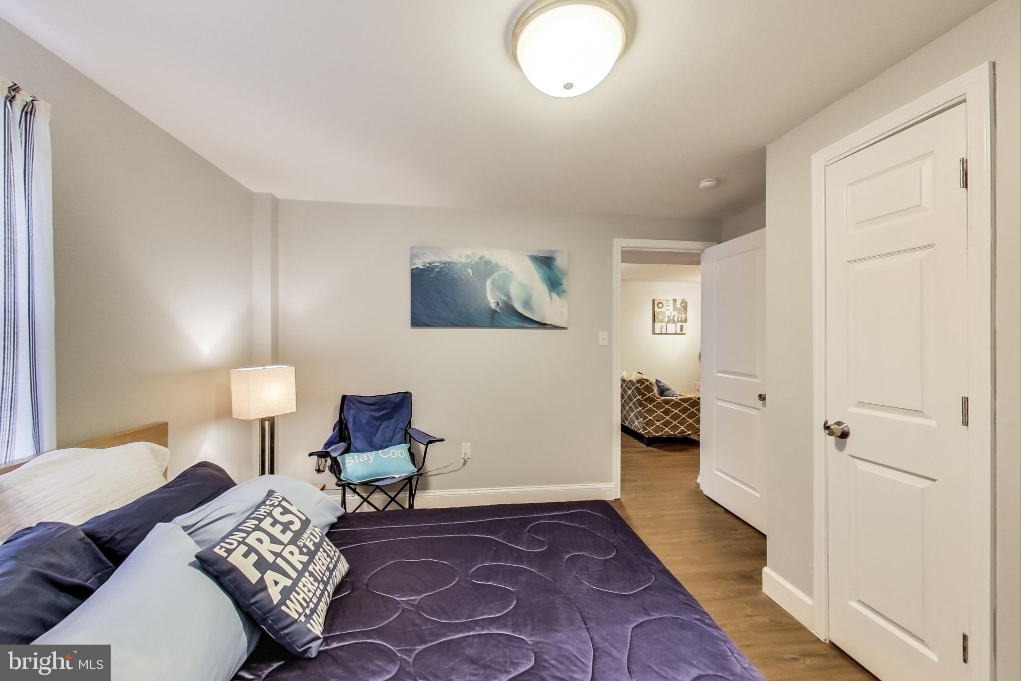 116 Northway Road Greenbelt, MD 20770 - Photo 27 of 46 Bedroom #1 view into Recreation Room