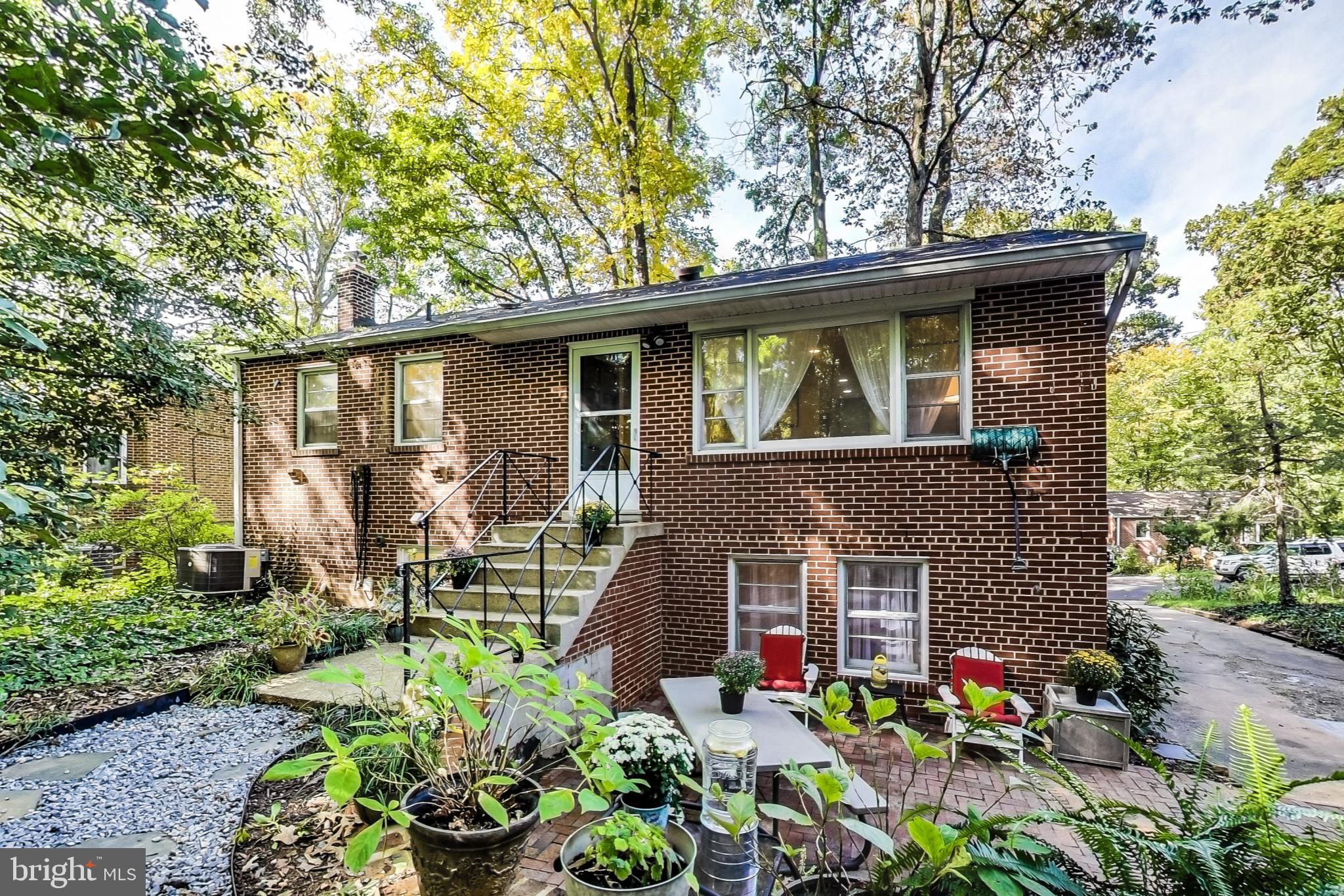 116 Northway Road Greenbelt, MD 20770 - Photo 38 of 46 Rear Exterior of house and patio
