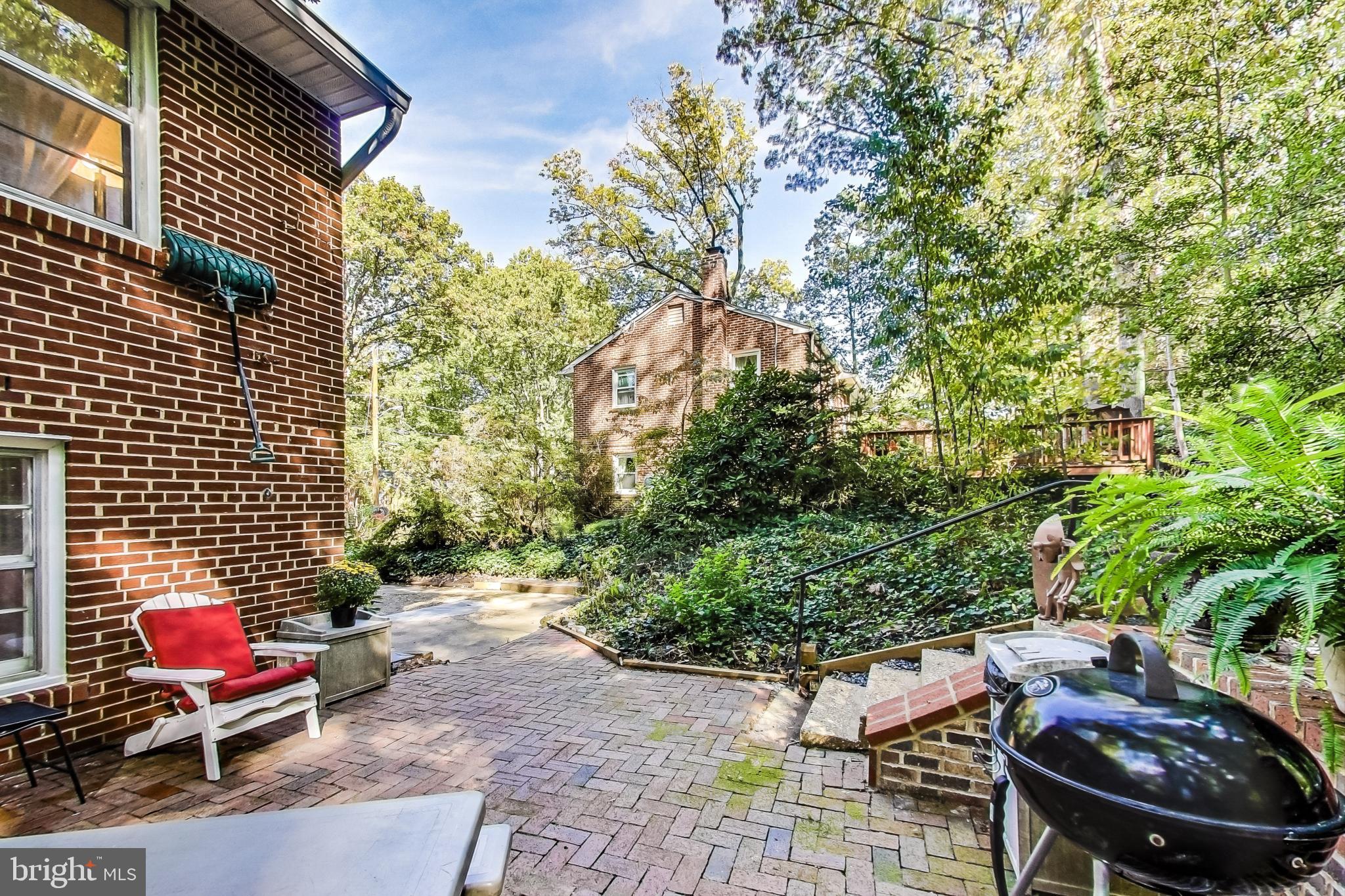 116 Northway Road Greenbelt, MD 20770 - Photo 41 of 46 Backyard Patio - rear view