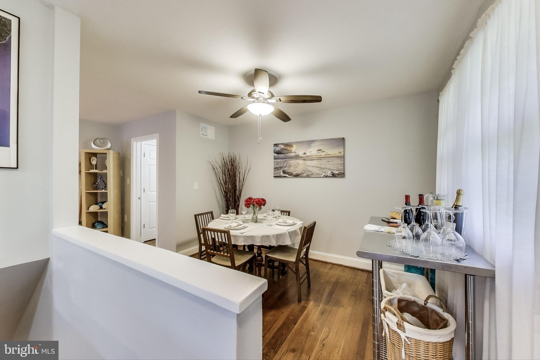 116 Northway Road Greenbelt, MD 20770 - Photo 10 of 46 Dining Room view from Kitchen