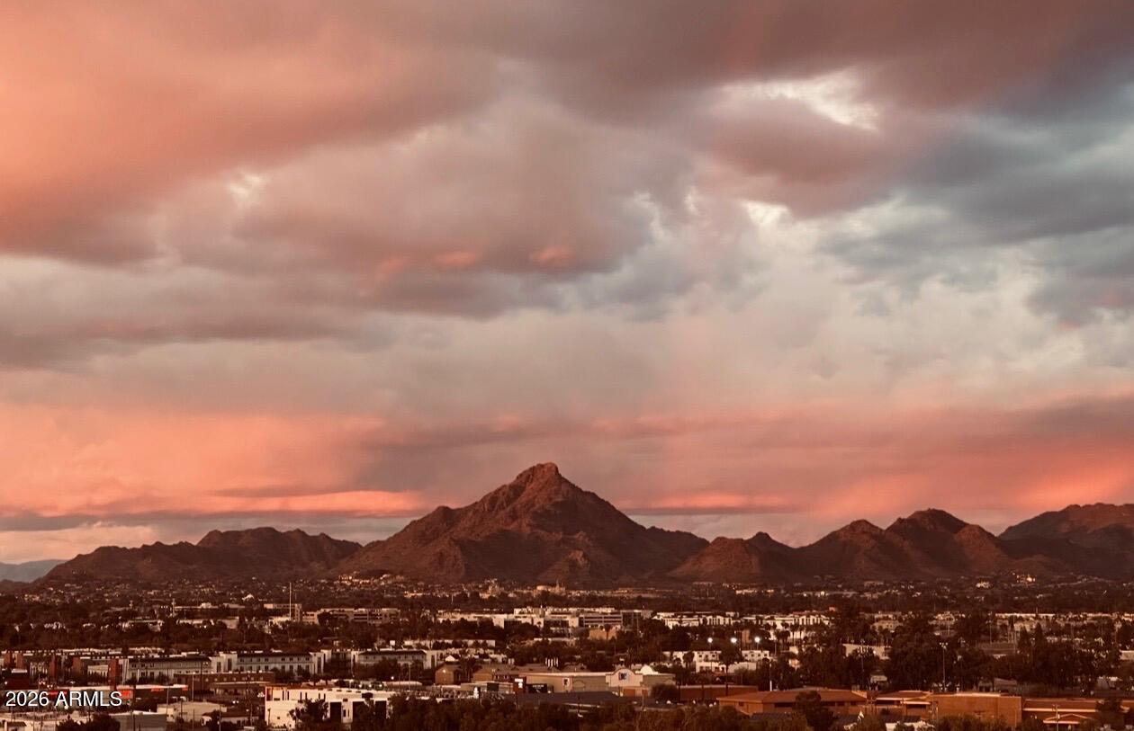 1040 East Osborn Road, Unit 1103 Phoenix, AZ 85014 - Photo 47 of 49 a view of city and mountain