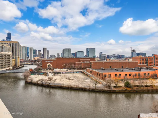 a view of a city with tall buildings