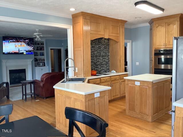 2125 Keith Hills Road Lillington, NC 27546 - Photo 17 of 66 a dining hall with a dining table and chairs with wooden floor