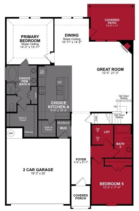 3401 Longfellow Avenue Anna, TX 75409 - Photo 23 of 24 Beazer Homes Churchill Rainier Floorplan.