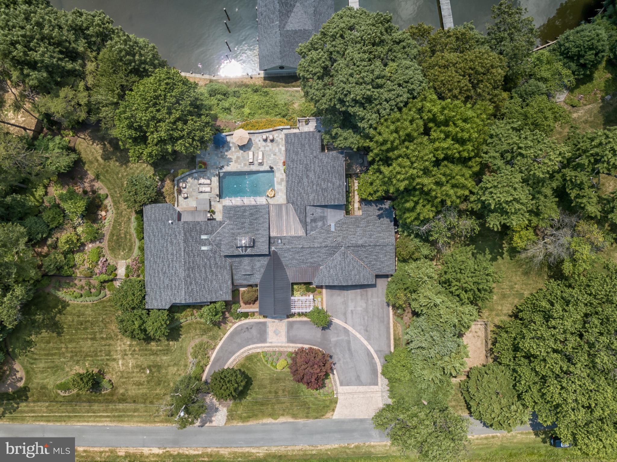1820 Milvale Road Annapolis, MD 21409 - Photo 41 of 50 Aerial view of property