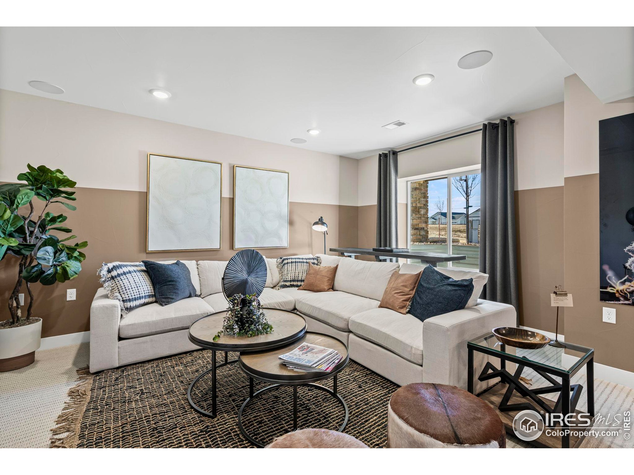 3016 Windward Way Fort Collins, CO 80524 - Photo 37 of 49 a living room with furniture and a potted plant