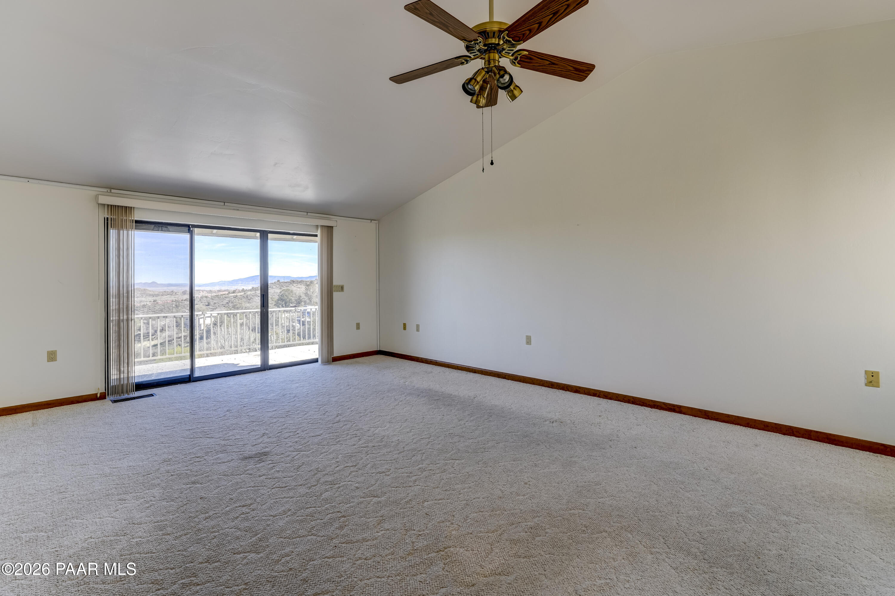 2480 Ridge Road Prescott, AZ 86301 - Photo 18 of 66 a view of an empty room with a window