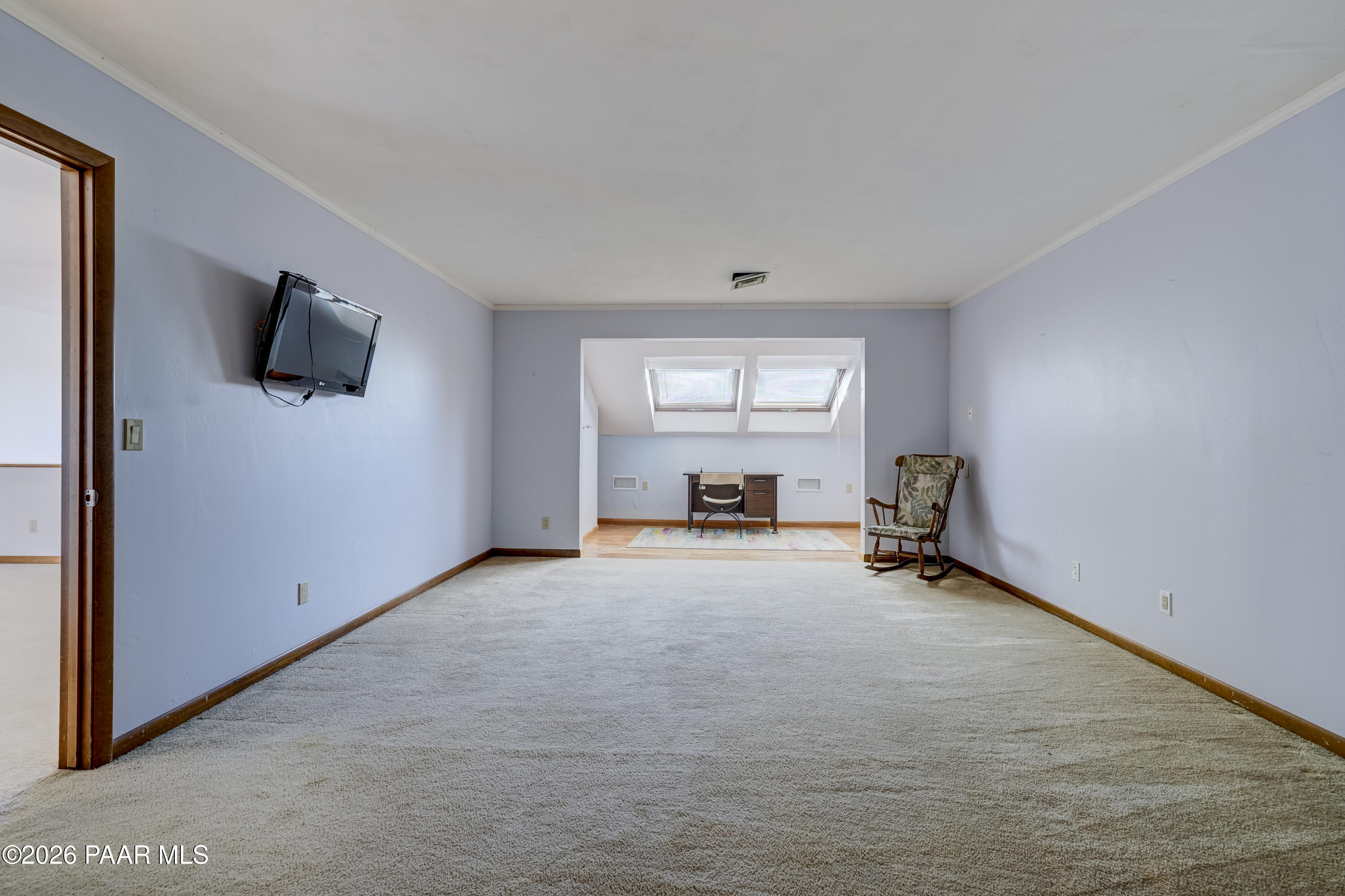 2480 Ridge Road Prescott, AZ 86301 - Photo 32 of 66 a view of a livingroom with a flat screen tv
