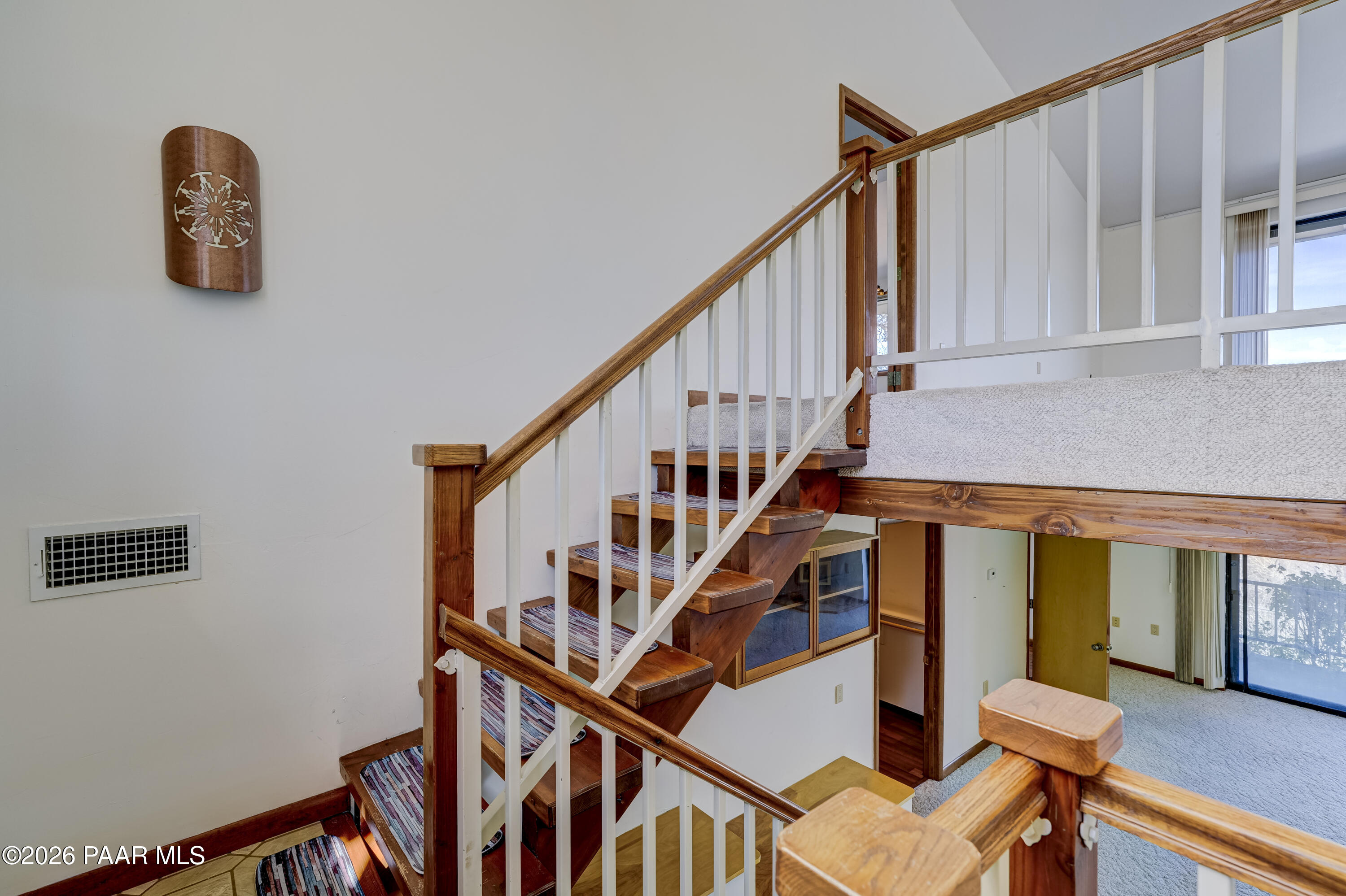 2480 Ridge Road Prescott, AZ 86301 - Photo 34 of 66 a view of entryway and hall with wooden floor