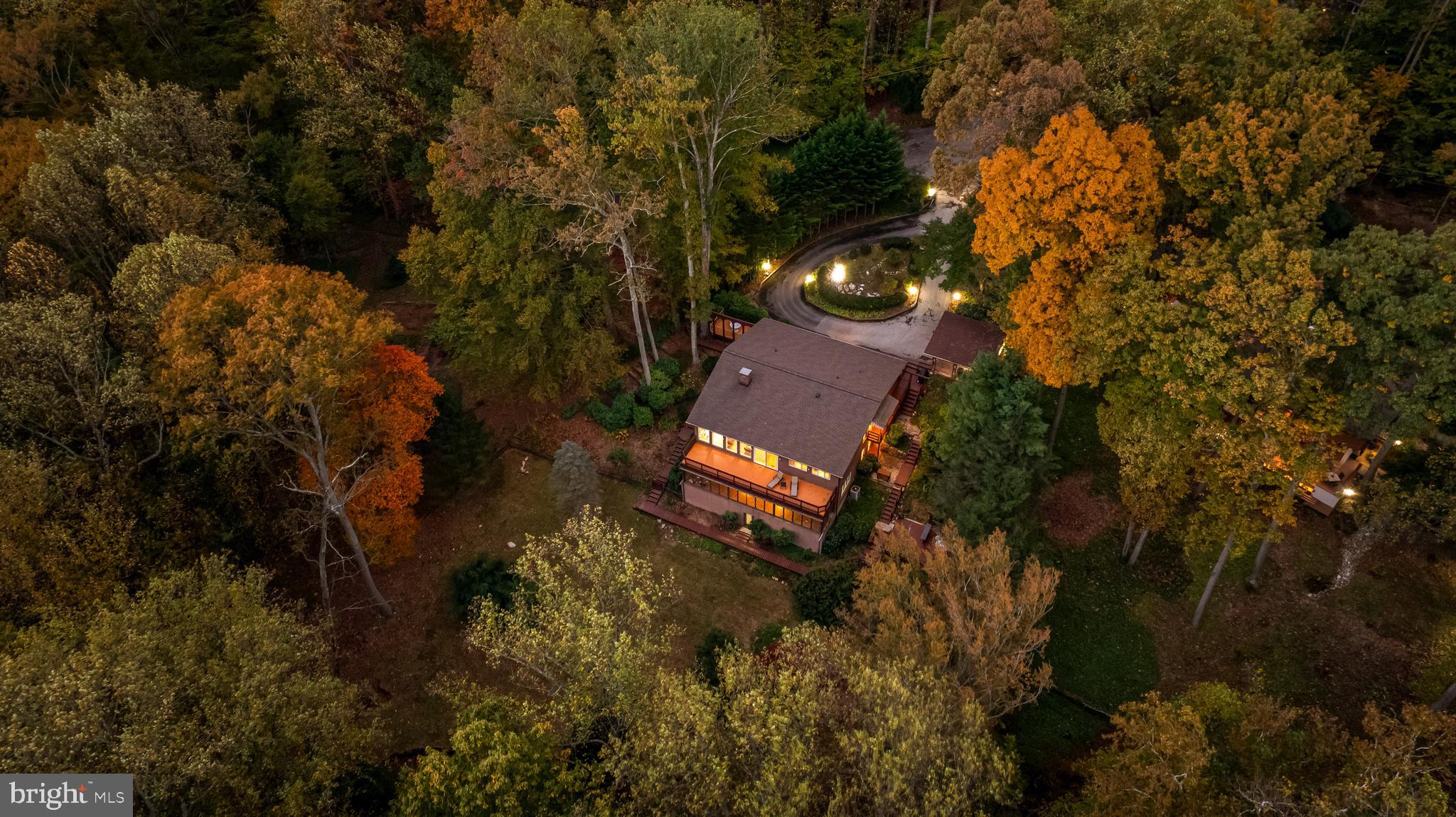 1106 High Country Road Towson, MD 21286 - Photo 13 of 77 Dusk drone shot