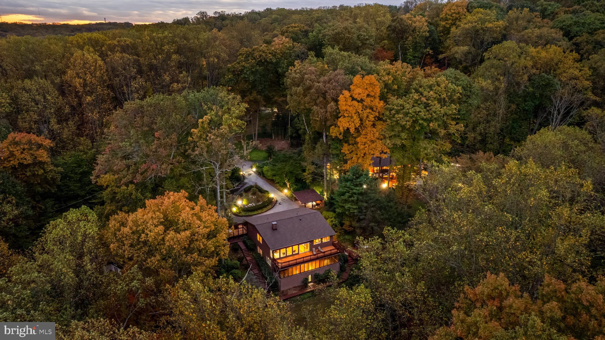 1106 High Country Road Towson, MD 21286 - Photo 18 of 77 an aerial view of a house with a yard