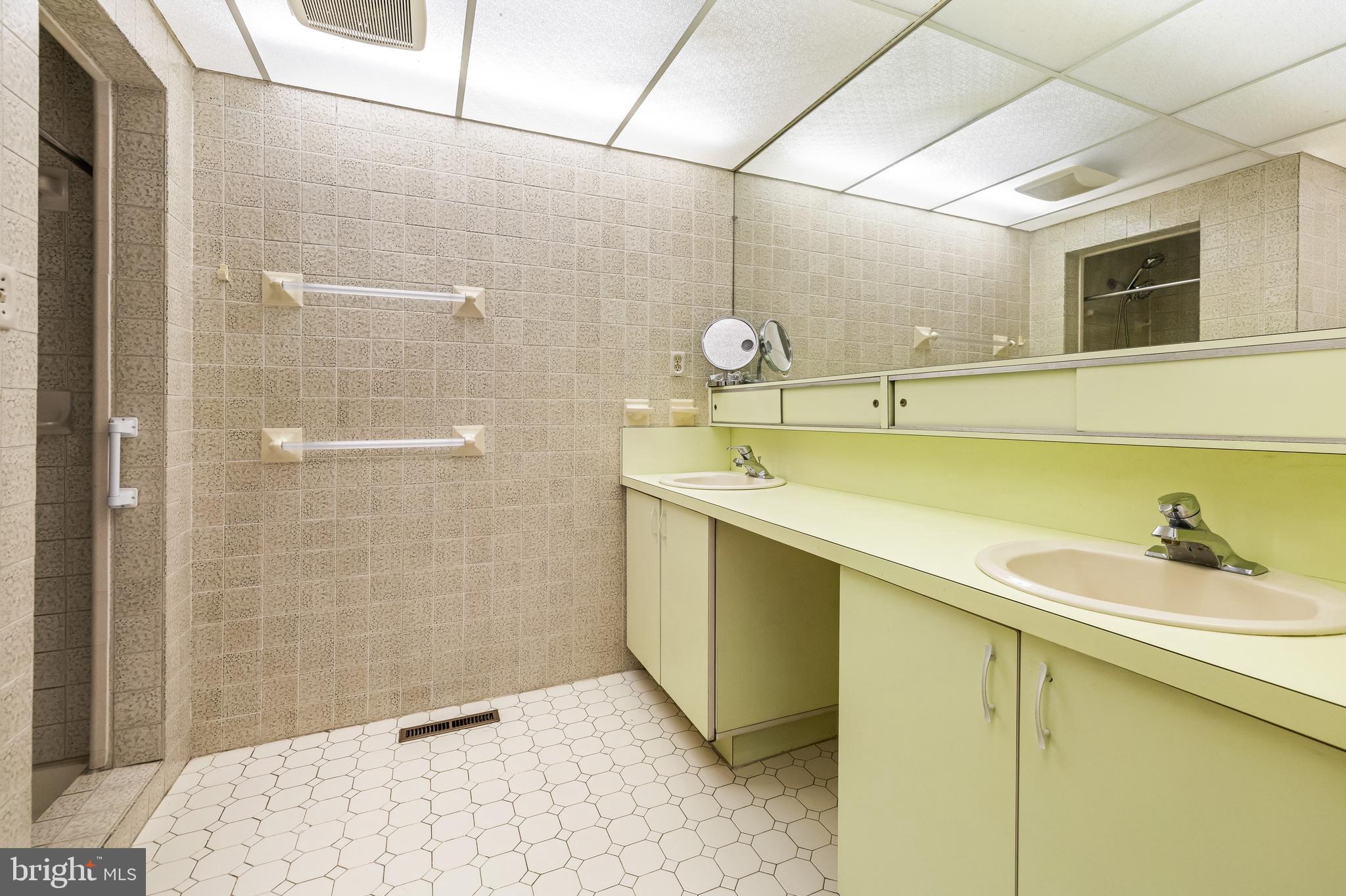 1106 High Country Road Towson, MD 21286 - Photo 35 of 77 a bathroom with a sink and a shower