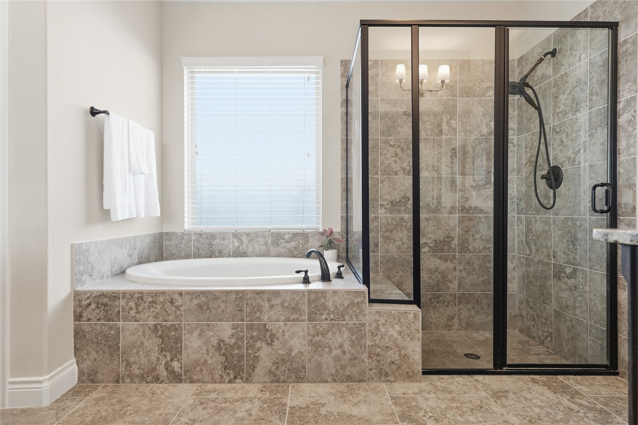 6429 Remlap Street Houston, TX 77055 - Photo 15 of 30 Spacious soaking tub and walk-in shower.