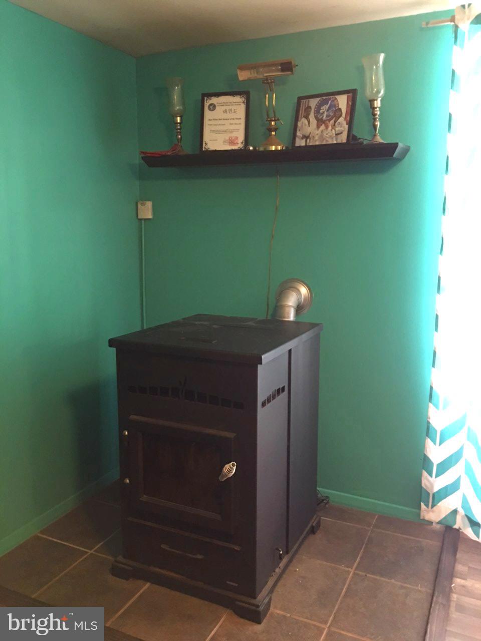 3409 Santee Road Baltimore, MD 21236 - Photo 27 of 28 Pellet stove in lower level