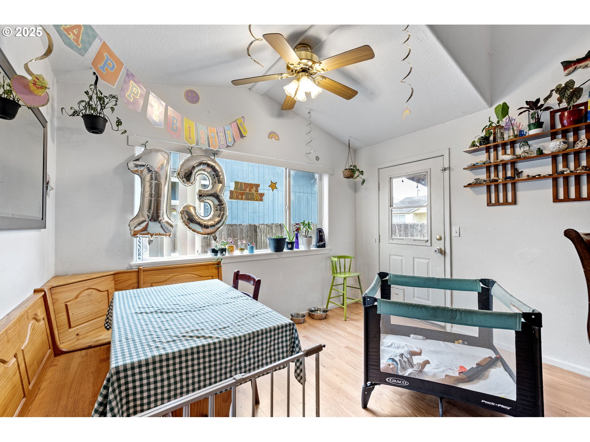 3125 V Street Springfield, OR 97477 - Photo 5 of 19 a living room with patio furniture and a potted plant