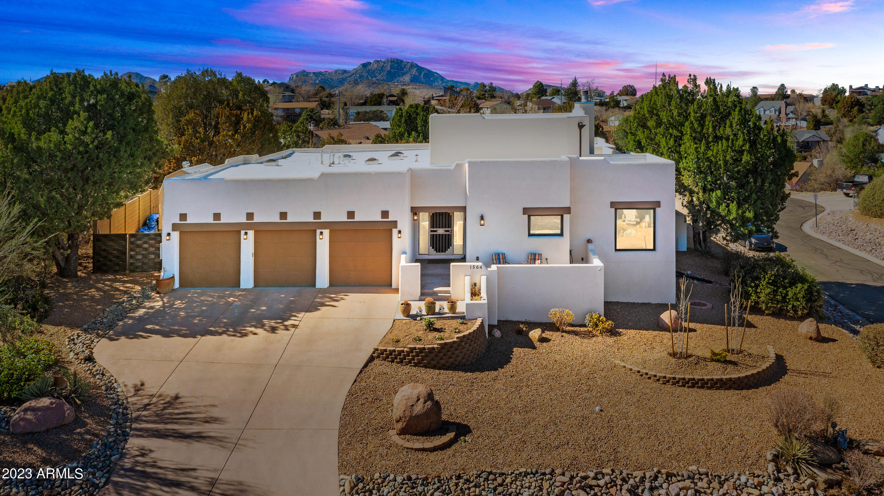 1564 Eagle Ridge Road Prescott, AZ 86301 - Photo 1 of 51 001_Santa Fe Style in Eagle Ridge