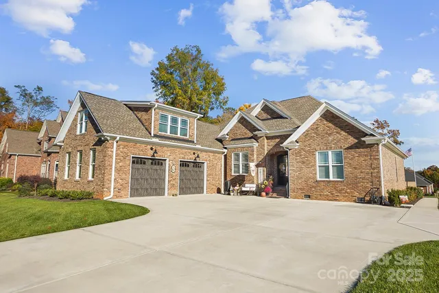 front view of a house with a street