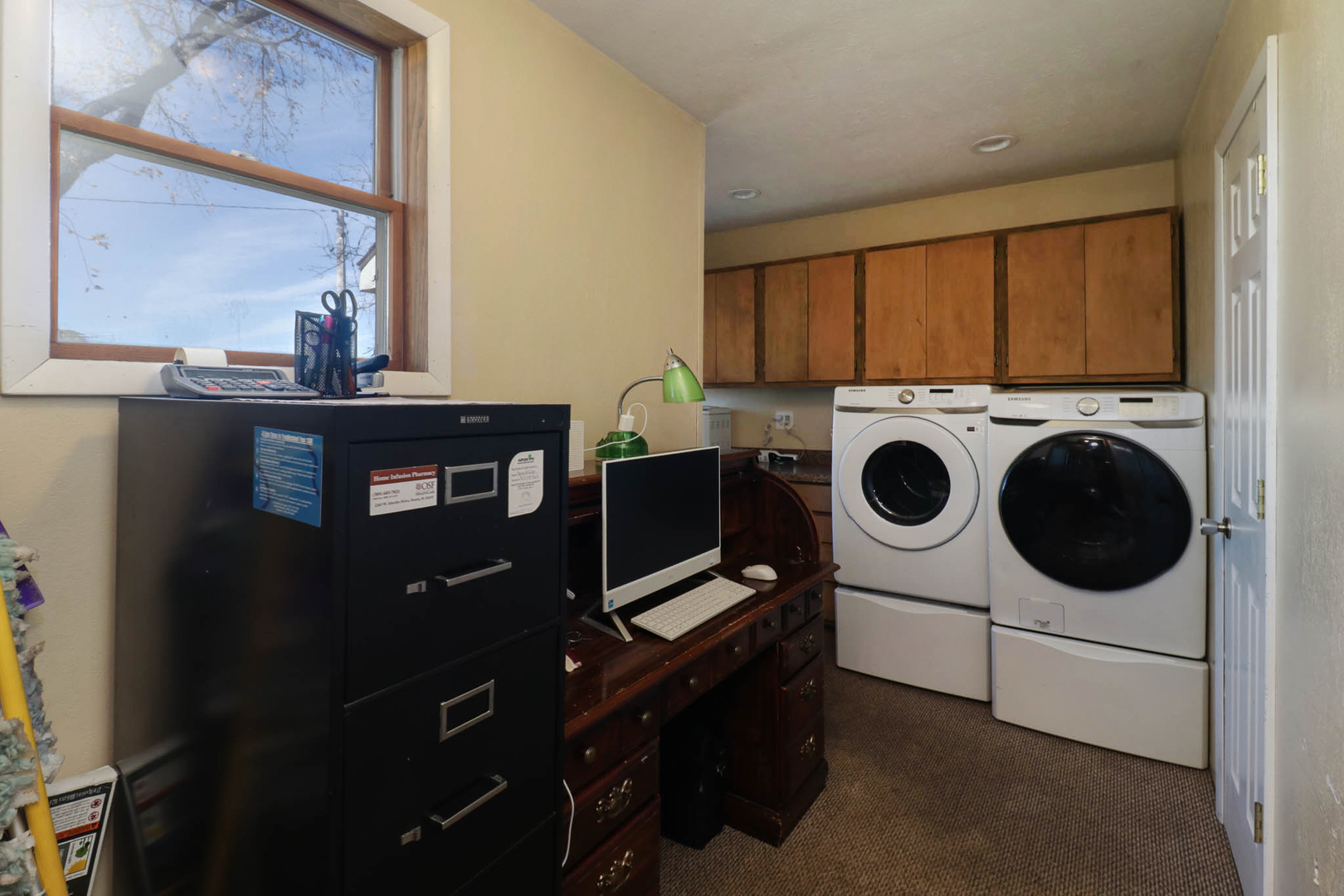32892 McClure Road Colfax, IL 61728 - Photo 12 of 44 a utility room with dryer and washer